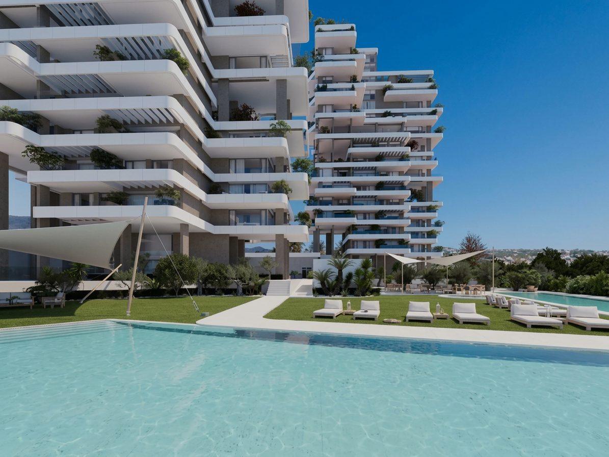 Apartamentos de obra nueva en Calpe