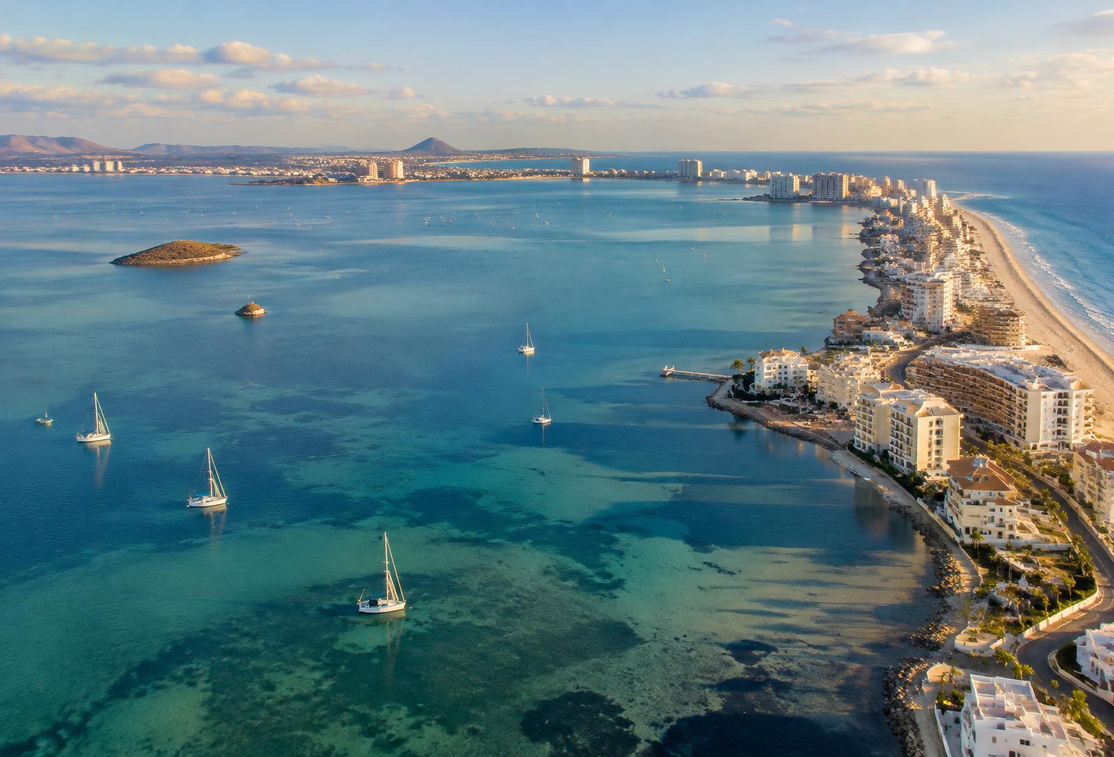 La Manga and the Mar Menor on the Costa Cálida